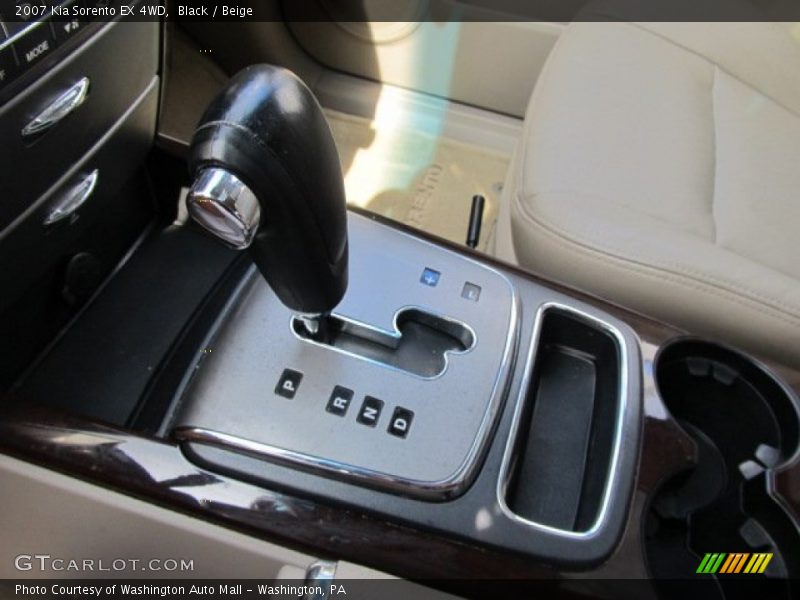 Black / Beige 2007 Kia Sorento EX 4WD