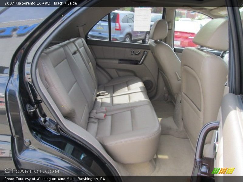 Black / Beige 2007 Kia Sorento EX 4WD