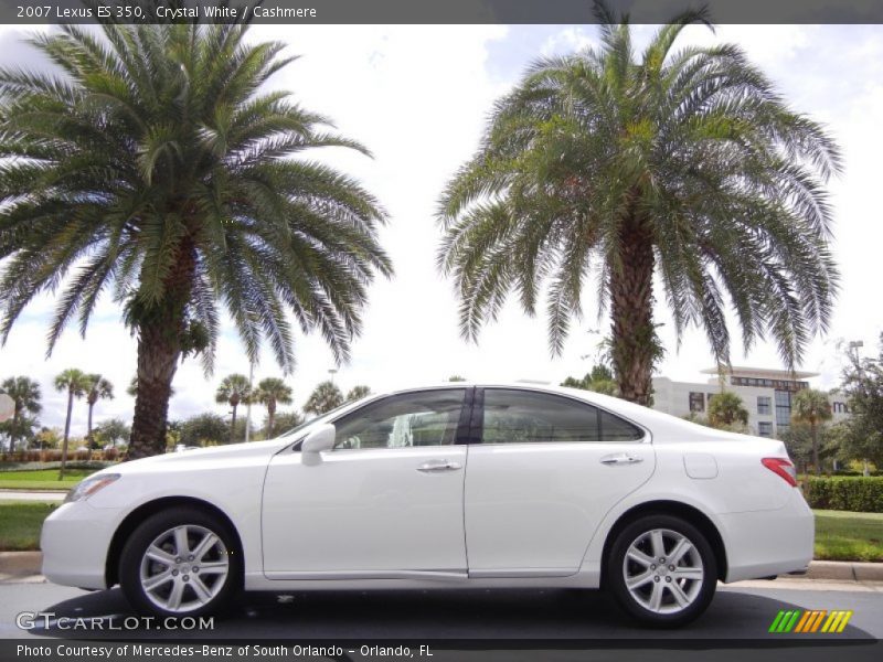 Crystal White / Cashmere 2007 Lexus ES 350
