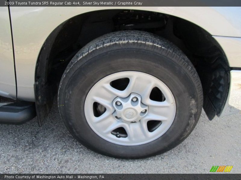 Silver Sky Metallic / Graphite Gray 2009 Toyota Tundra SR5 Regular Cab 4x4