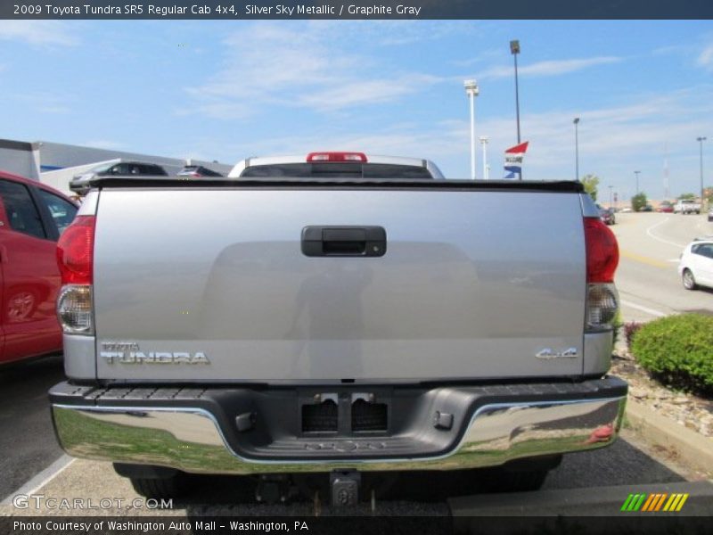 Silver Sky Metallic / Graphite Gray 2009 Toyota Tundra SR5 Regular Cab 4x4