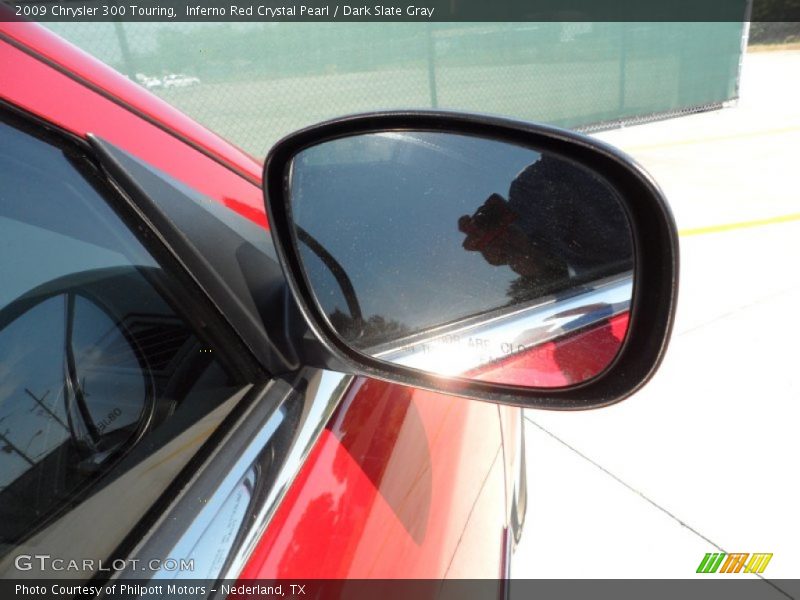 Inferno Red Crystal Pearl / Dark Slate Gray 2009 Chrysler 300 Touring