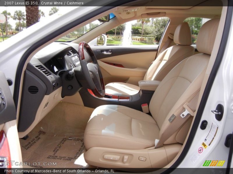 Crystal White / Cashmere 2007 Lexus ES 350