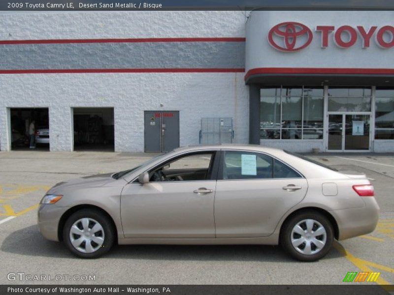 Desert Sand Metallic / Bisque 2009 Toyota Camry LE