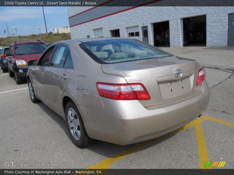 Desert Sand Metallic / Bisque 2009 Toyota Camry LE