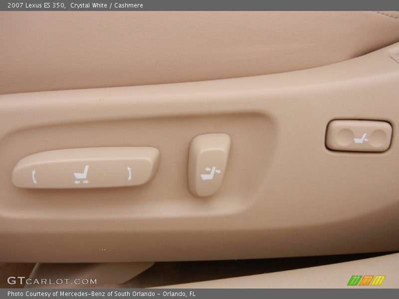 Crystal White / Cashmere 2007 Lexus ES 350