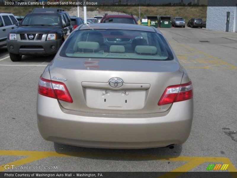 Desert Sand Metallic / Bisque 2009 Toyota Camry LE