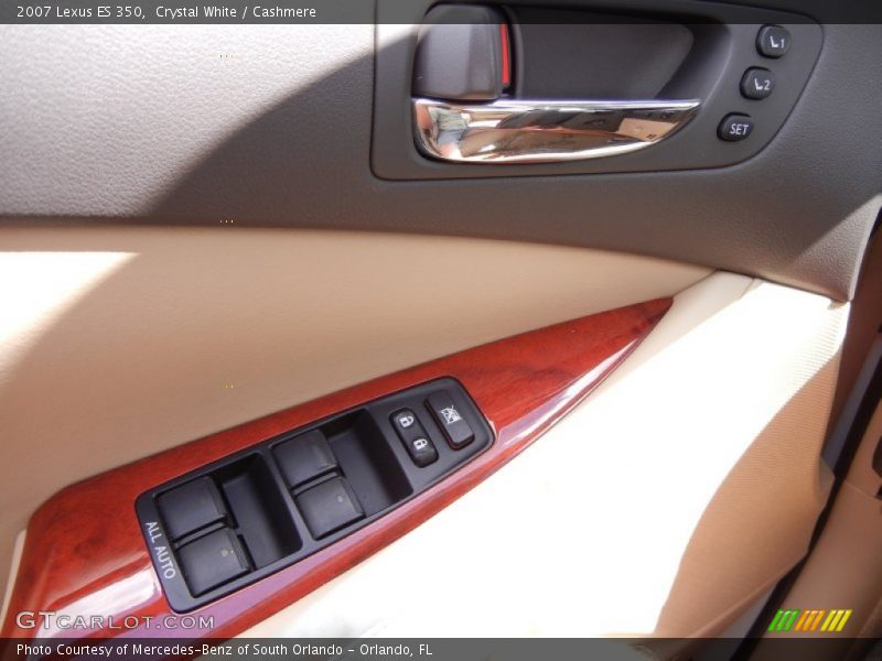 Crystal White / Cashmere 2007 Lexus ES 350