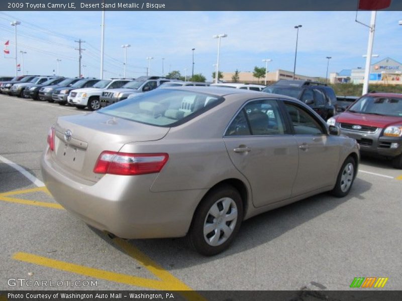 Desert Sand Metallic / Bisque 2009 Toyota Camry LE