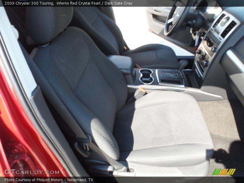Inferno Red Crystal Pearl / Dark Slate Gray 2009 Chrysler 300 Touring