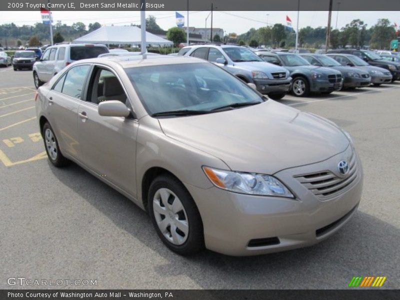 Desert Sand Metallic / Bisque 2009 Toyota Camry LE