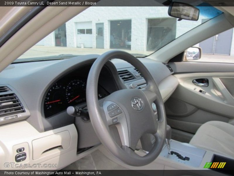 Desert Sand Metallic / Bisque 2009 Toyota Camry LE