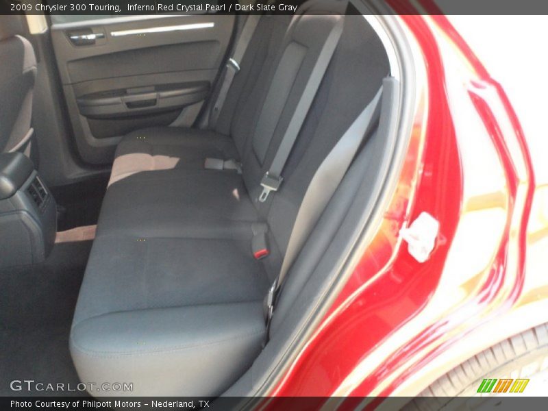 Inferno Red Crystal Pearl / Dark Slate Gray 2009 Chrysler 300 Touring
