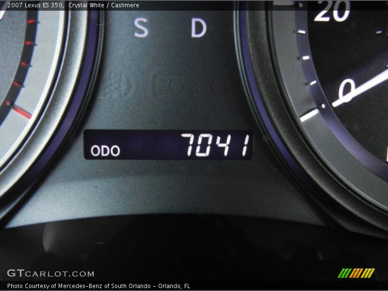 Crystal White / Cashmere 2007 Lexus ES 350
