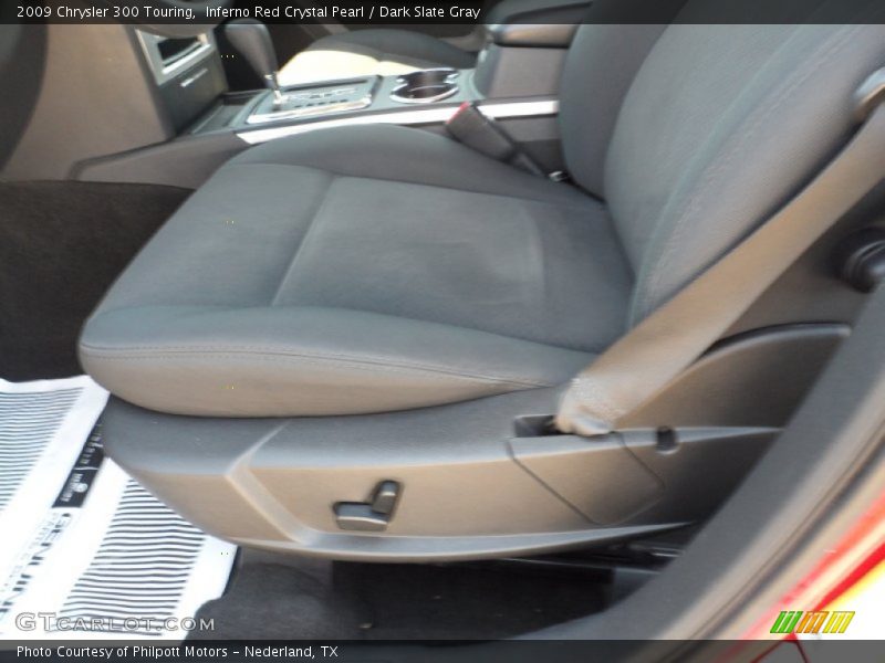 Inferno Red Crystal Pearl / Dark Slate Gray 2009 Chrysler 300 Touring