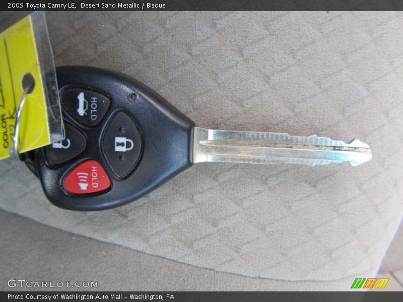 Desert Sand Metallic / Bisque 2009 Toyota Camry LE