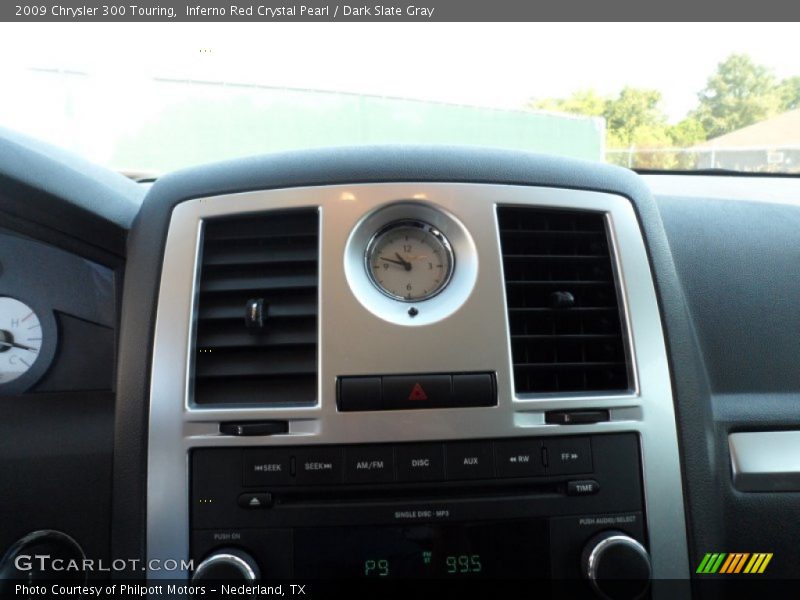 Inferno Red Crystal Pearl / Dark Slate Gray 2009 Chrysler 300 Touring