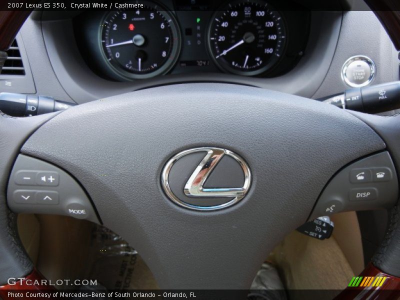 Crystal White / Cashmere 2007 Lexus ES 350