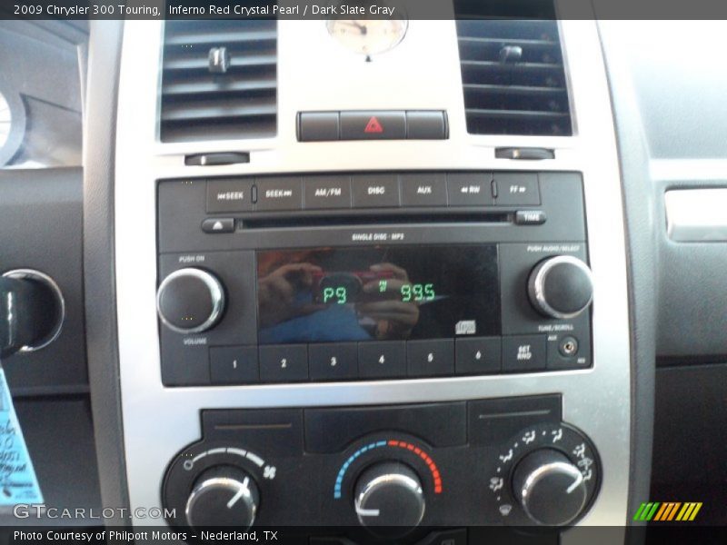Inferno Red Crystal Pearl / Dark Slate Gray 2009 Chrysler 300 Touring