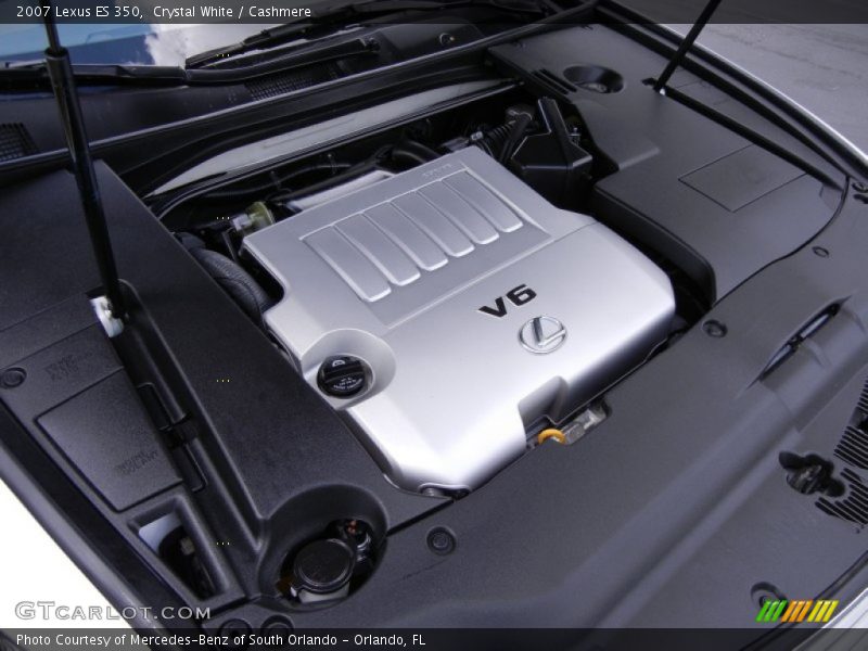 Crystal White / Cashmere 2007 Lexus ES 350