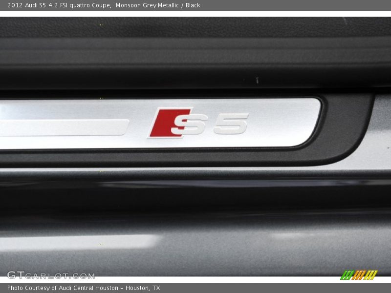 Monsoon Grey Metallic / Black 2012 Audi S5 4.2 FSI quattro Coupe