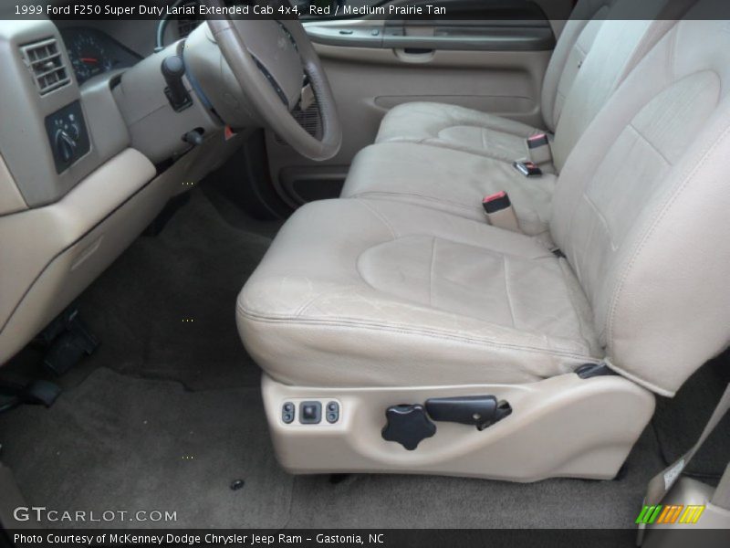  1999 F250 Super Duty Lariat Extended Cab 4x4 Medium Prairie Tan Interior