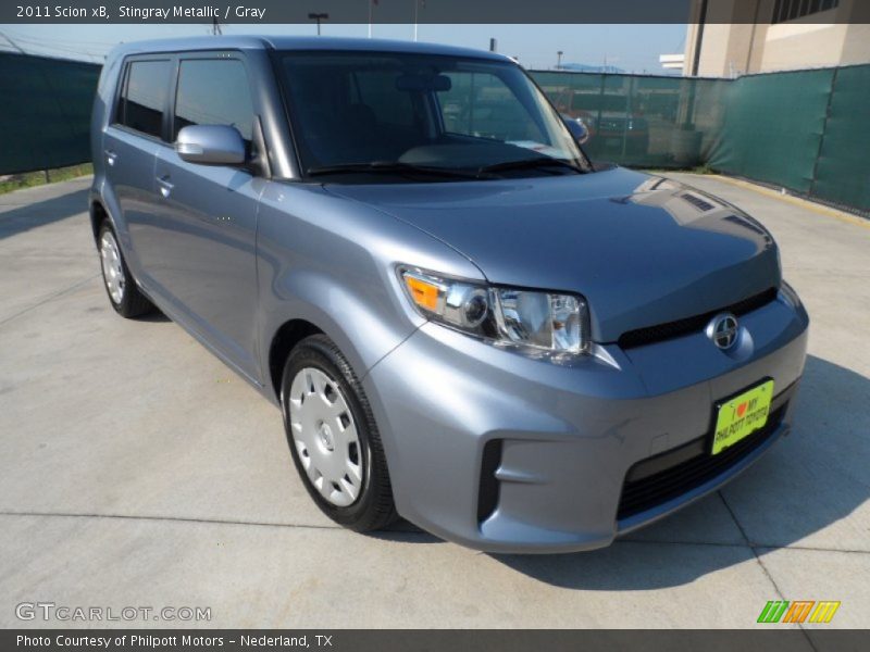 Stingray Metallic / Gray 2011 Scion xB