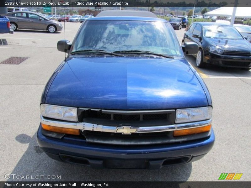 Indigo Blue Metallic / Graphite 1999 Chevrolet S10 LS Regular Cab