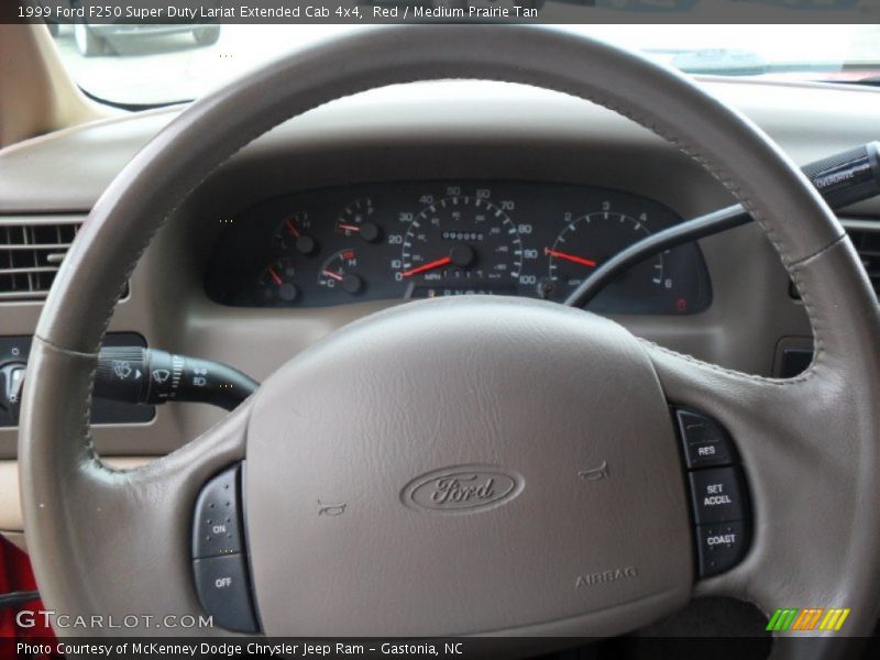  1999 F250 Super Duty Lariat Extended Cab 4x4 Steering Wheel