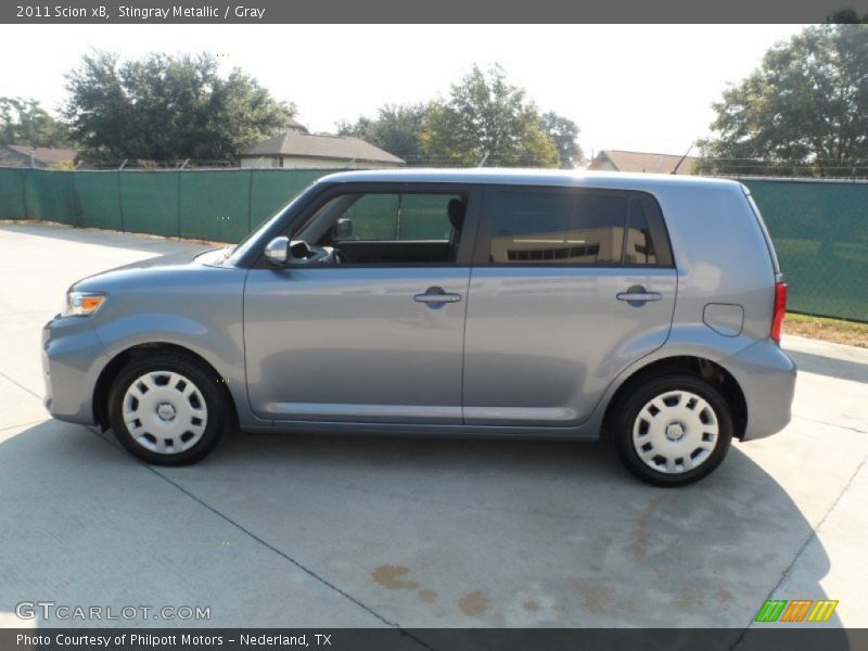 Stingray Metallic / Gray 2011 Scion xB