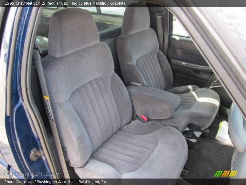 Indigo Blue Metallic / Graphite 1999 Chevrolet S10 LS Regular Cab