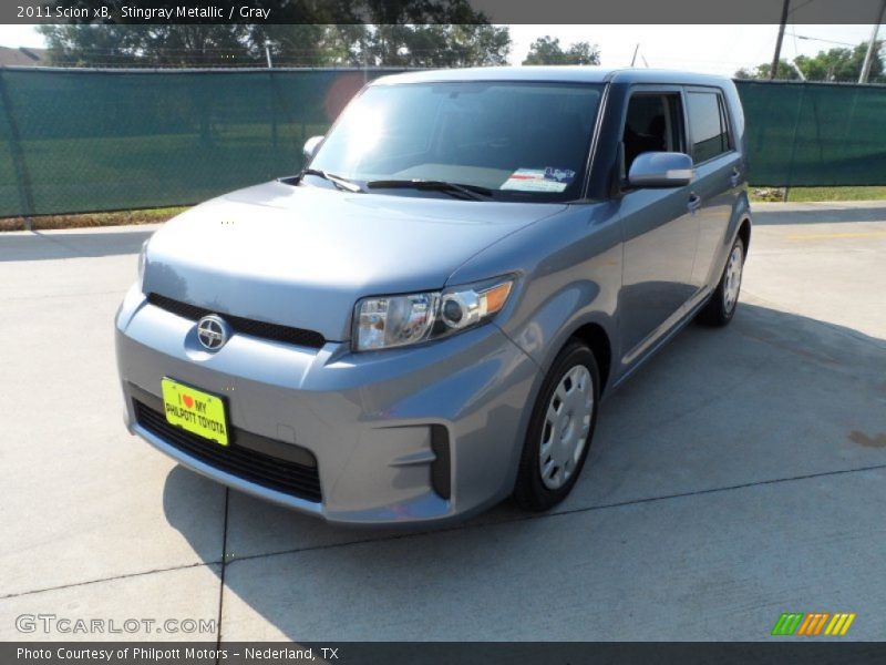 Stingray Metallic / Gray 2011 Scion xB