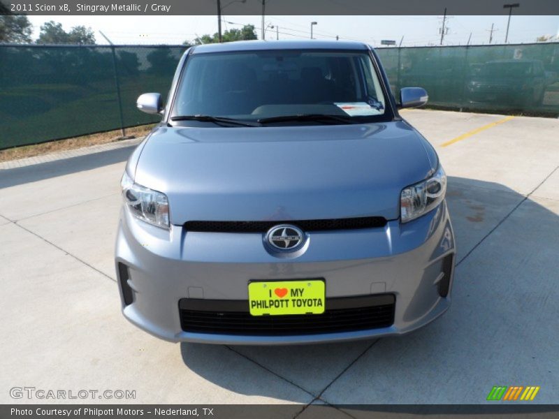Stingray Metallic / Gray 2011 Scion xB