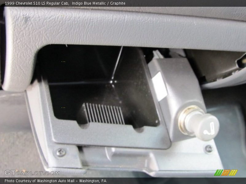 Indigo Blue Metallic / Graphite 1999 Chevrolet S10 LS Regular Cab