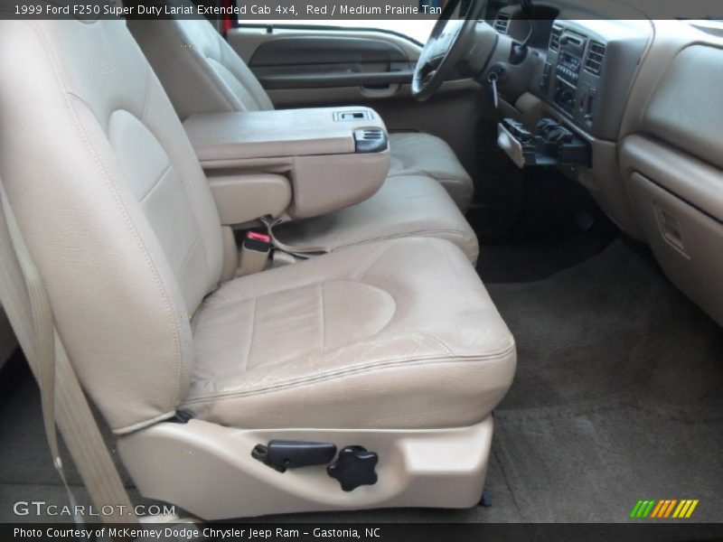  1999 F250 Super Duty Lariat Extended Cab 4x4 Medium Prairie Tan Interior
