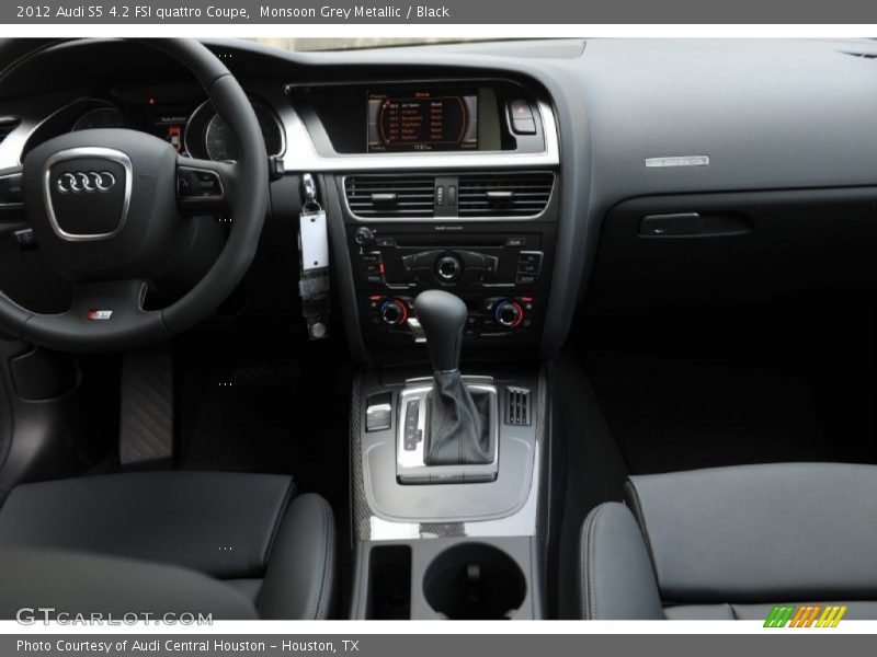 Monsoon Grey Metallic / Black 2012 Audi S5 4.2 FSI quattro Coupe