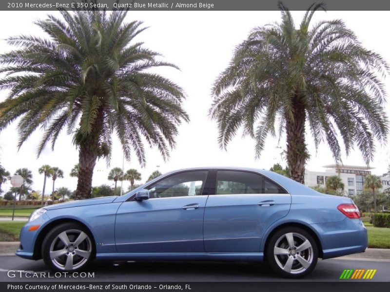  2010 E 350 Sedan Quartz Blue Metallic