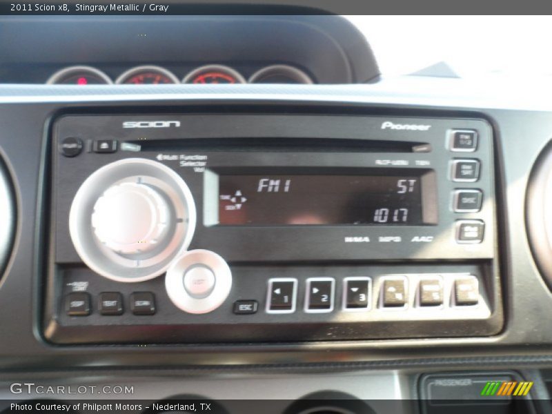 Stingray Metallic / Gray 2011 Scion xB