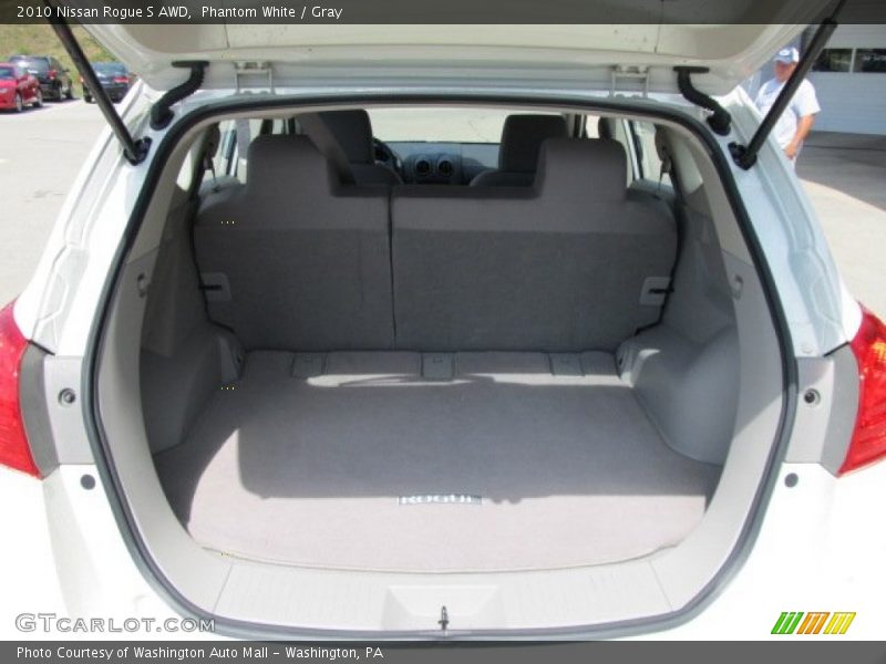 Phantom White / Gray 2010 Nissan Rogue S AWD