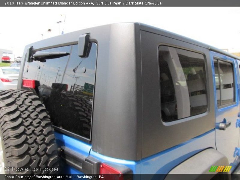 Surf Blue Pearl / Dark Slate Gray/Blue 2010 Jeep Wrangler Unlimited Islander Edition 4x4