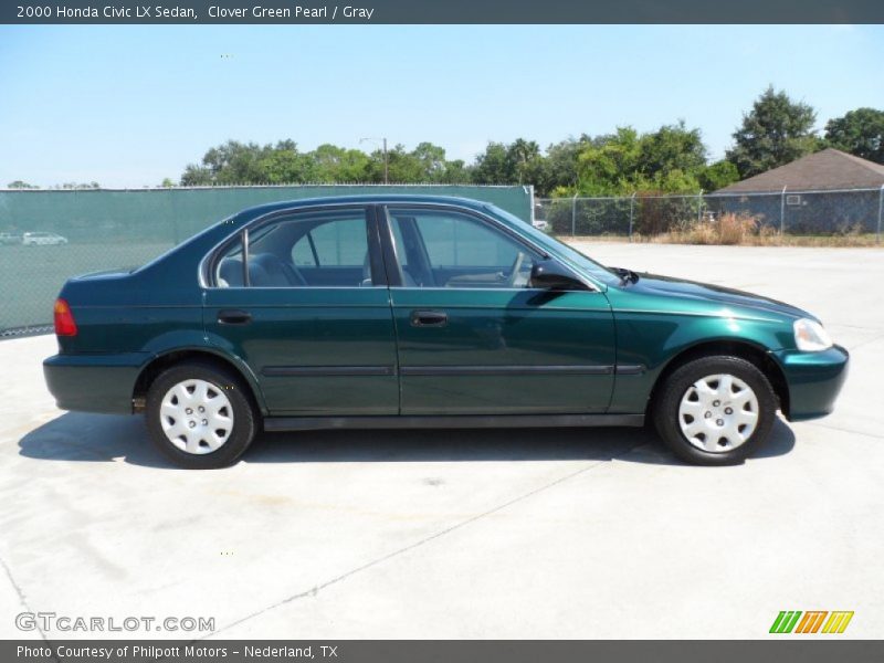  2000 Civic LX Sedan Clover Green Pearl