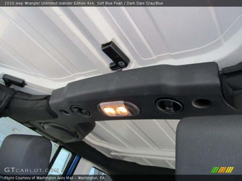 Surf Blue Pearl / Dark Slate Gray/Blue 2010 Jeep Wrangler Unlimited Islander Edition 4x4