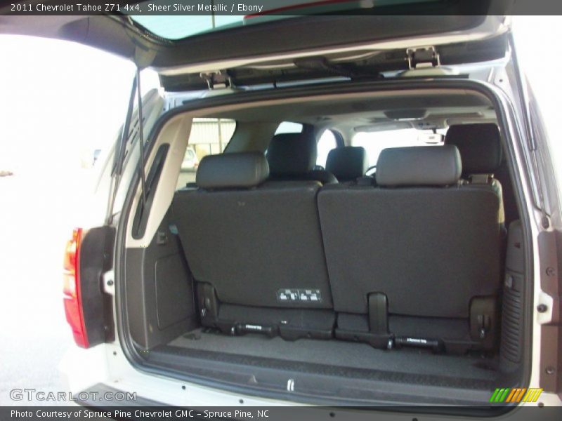 Sheer Silver Metallic / Ebony 2011 Chevrolet Tahoe Z71 4x4