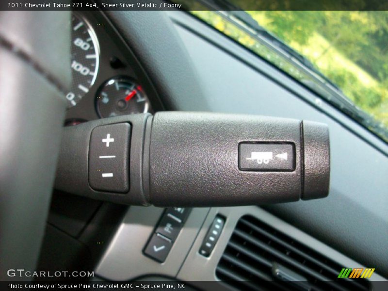 Sheer Silver Metallic / Ebony 2011 Chevrolet Tahoe Z71 4x4