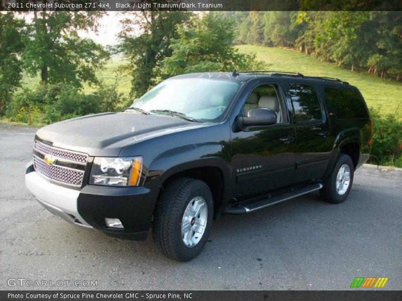 Black / Light Titanium/Dark Titanium 2011 Chevrolet Suburban Z71 4x4