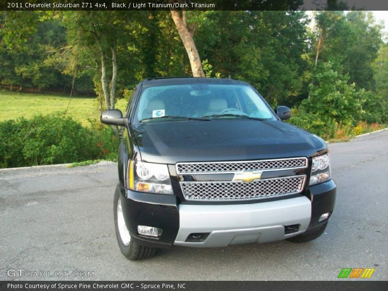Black / Light Titanium/Dark Titanium 2011 Chevrolet Suburban Z71 4x4