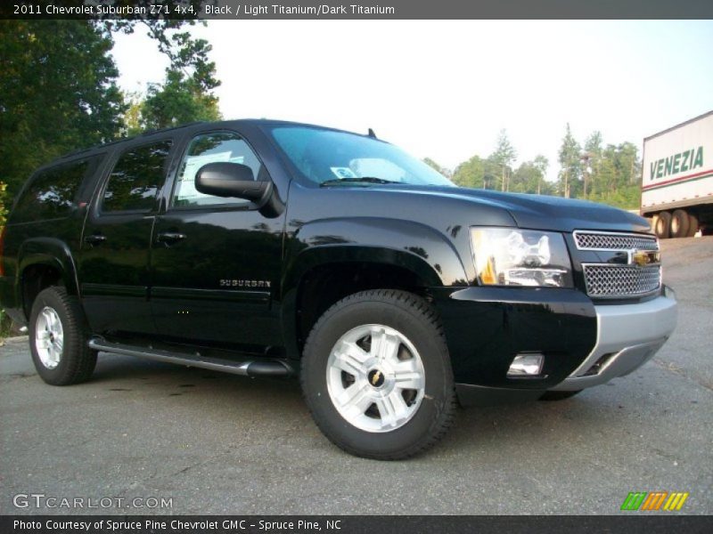 Black / Light Titanium/Dark Titanium 2011 Chevrolet Suburban Z71 4x4