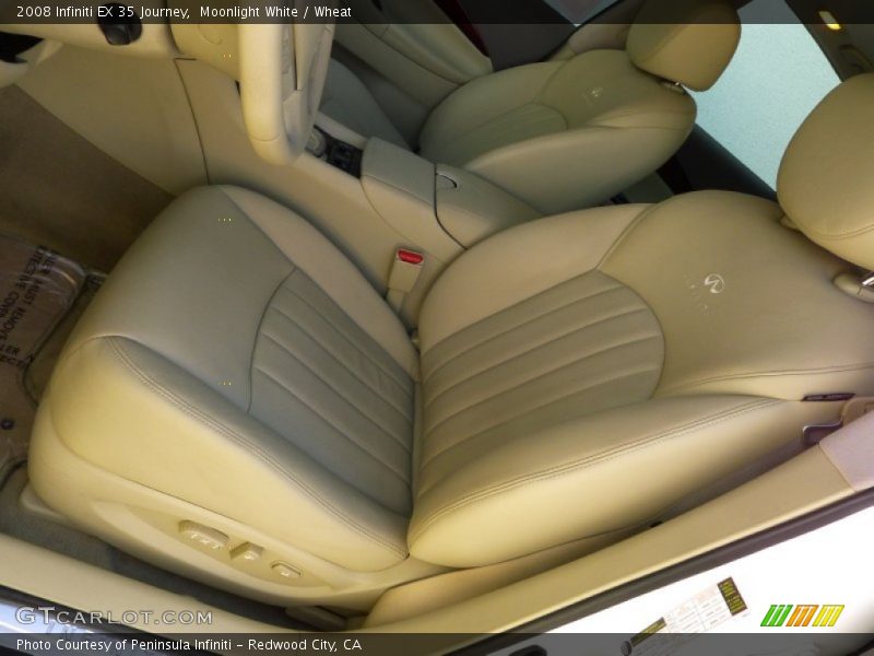 Moonlight White / Wheat 2008 Infiniti EX 35 Journey
