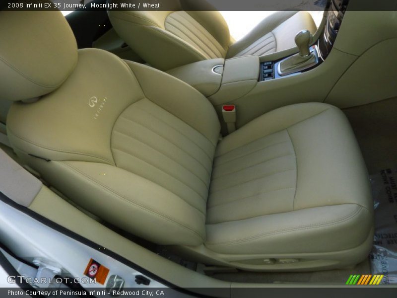 Moonlight White / Wheat 2008 Infiniti EX 35 Journey