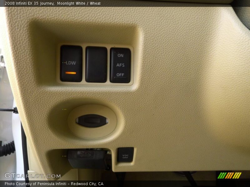 Moonlight White / Wheat 2008 Infiniti EX 35 Journey